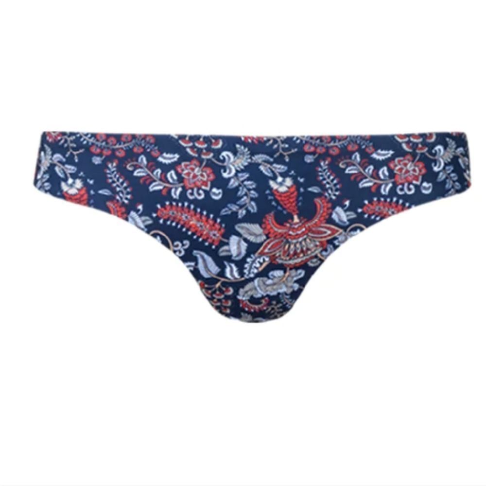 NEW VERDELIMON blue floral bikini bottom L